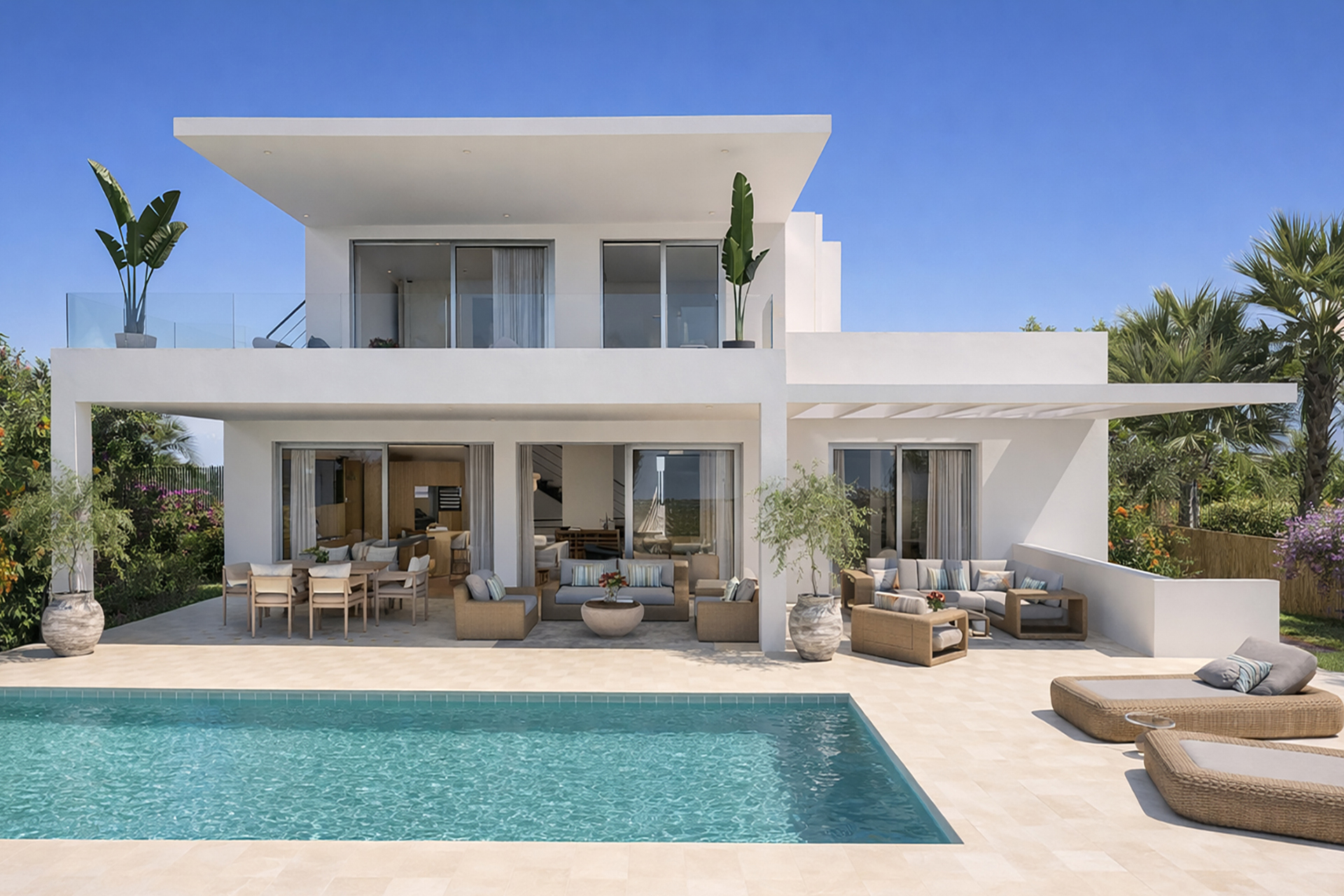 Villa Sol Pool View