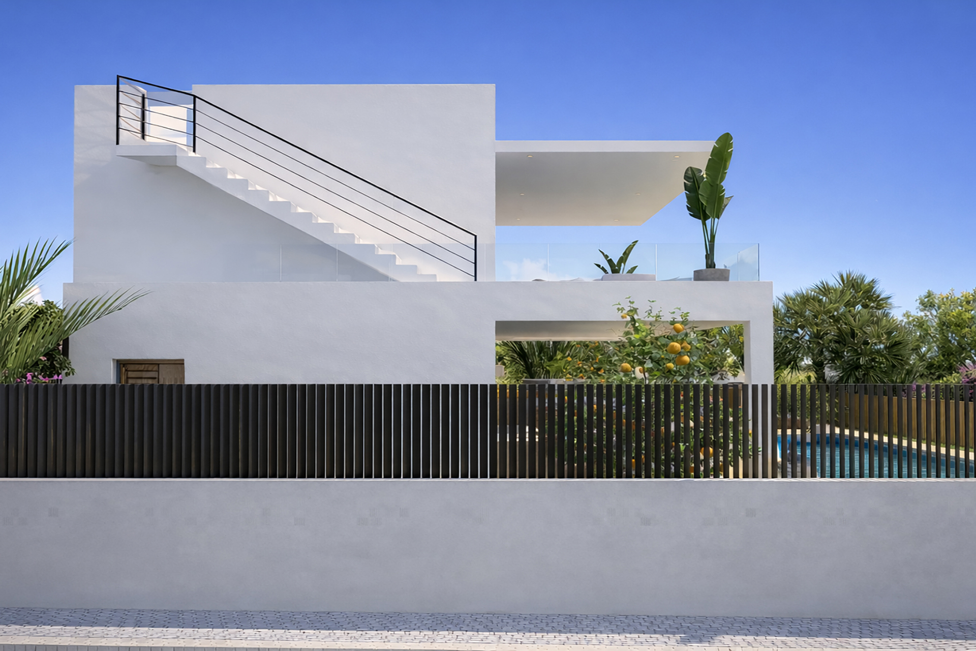Villa Sol Side View 2