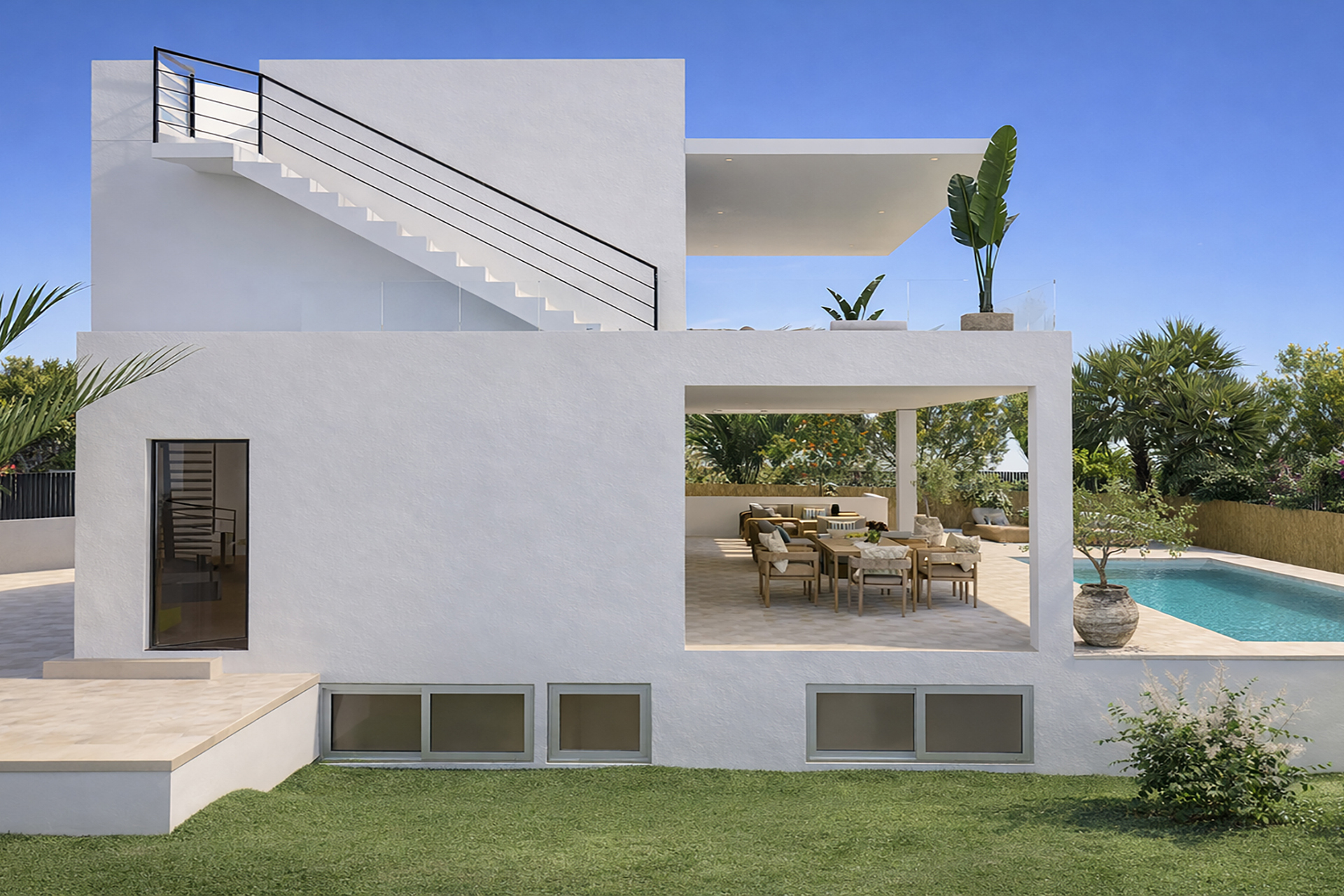 Villa Sol Side View 3